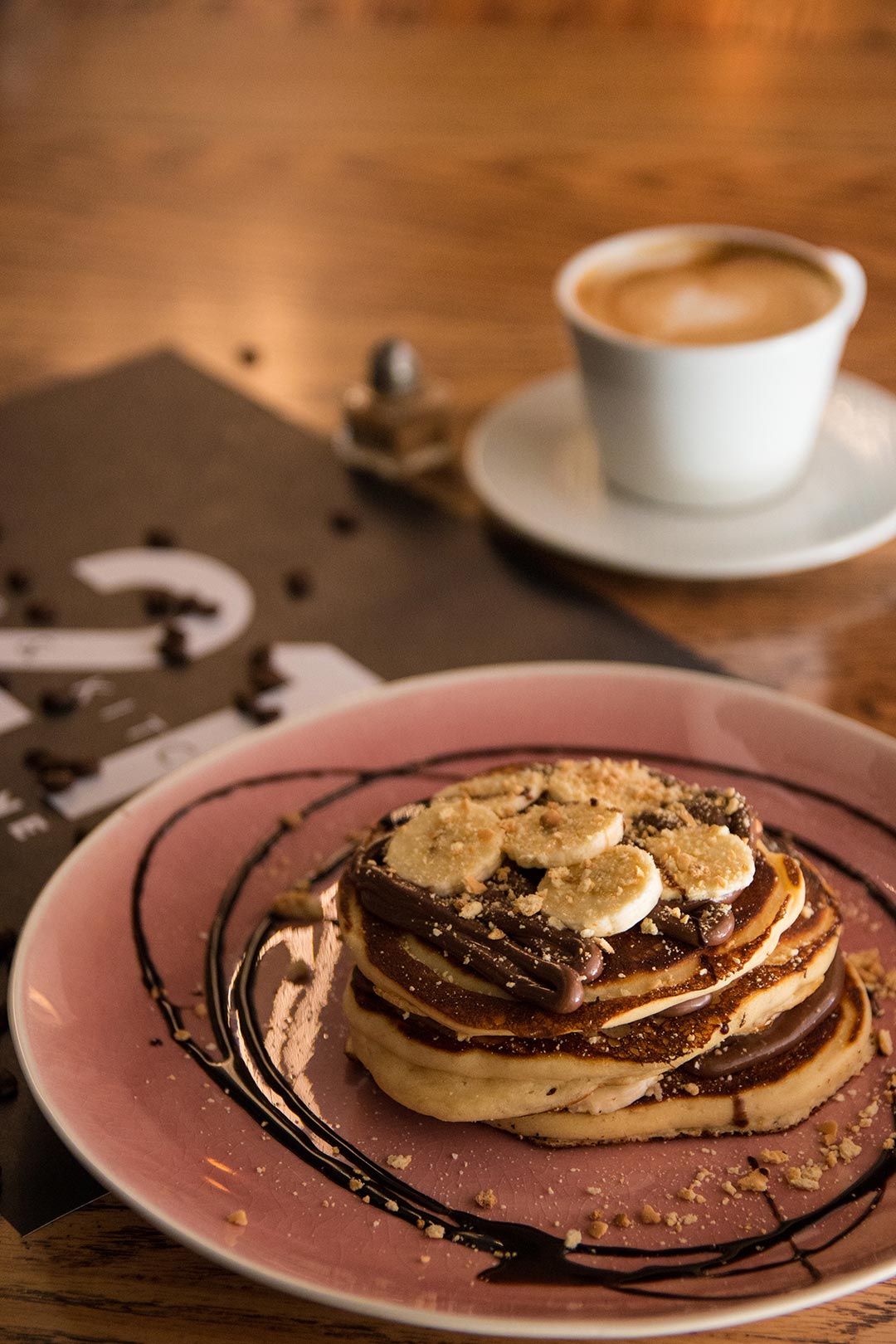 φωτογράφιση φαγητού cafe bar καφές pancakes
